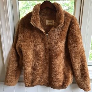 Sherpa Teddy Quarter Zip